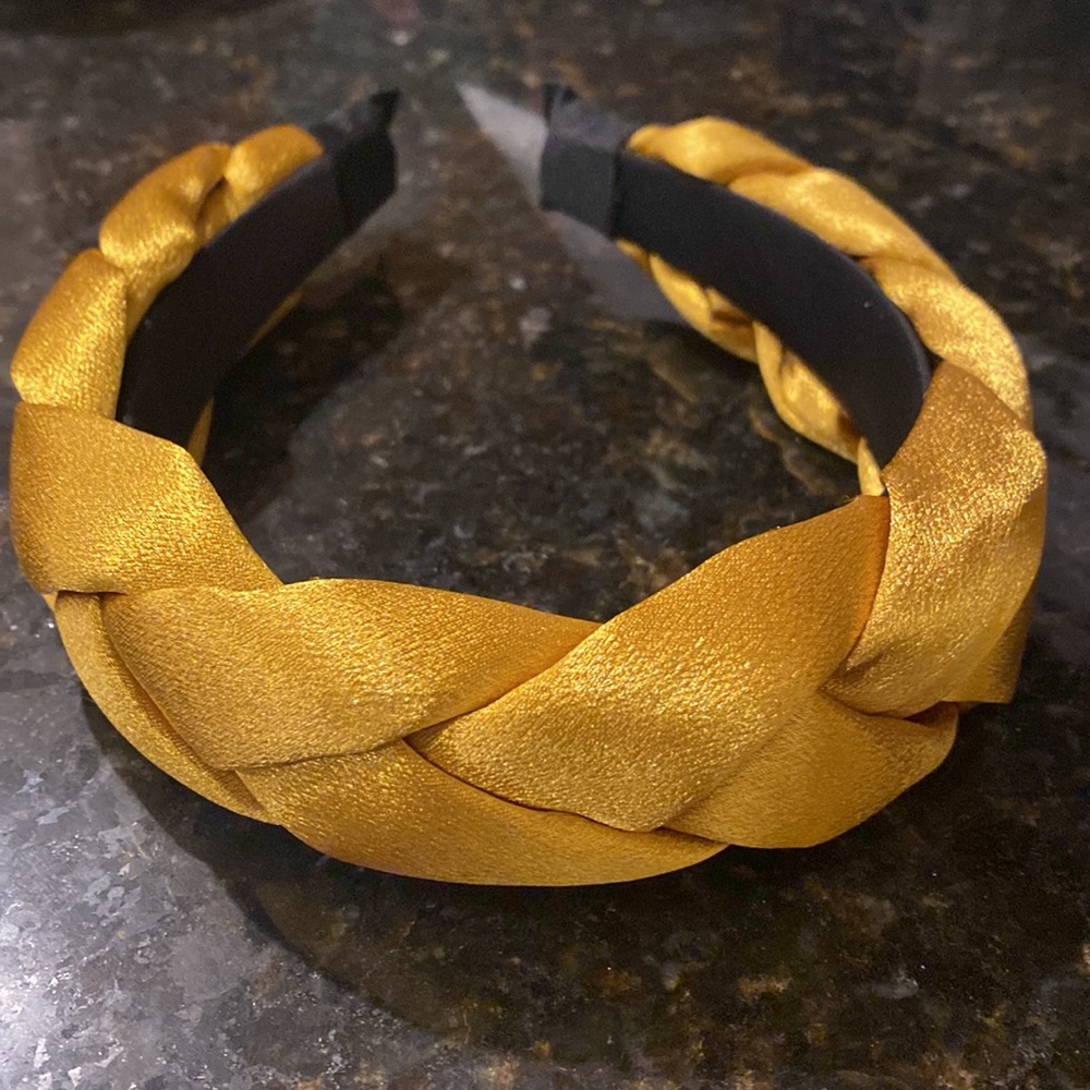 Braided Satin Headband